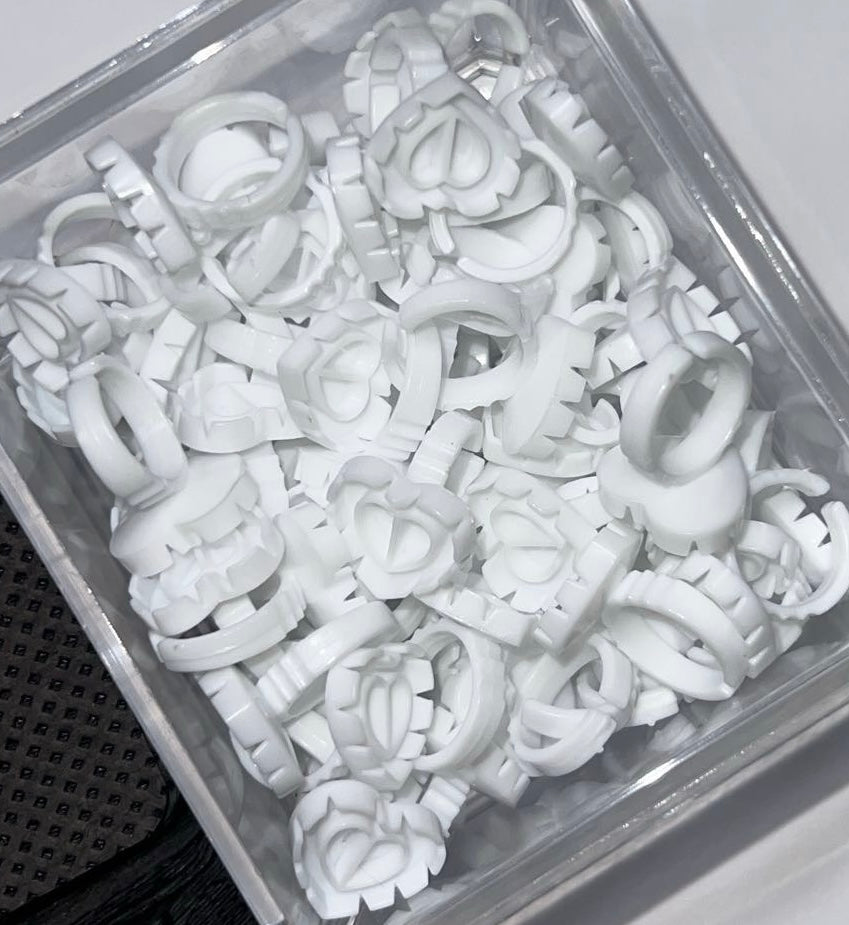 Heart Shaped Glue Rings