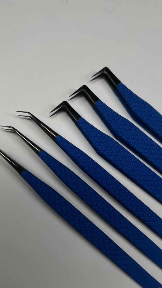 Butterfly Blue — Plain Tip Tweezers