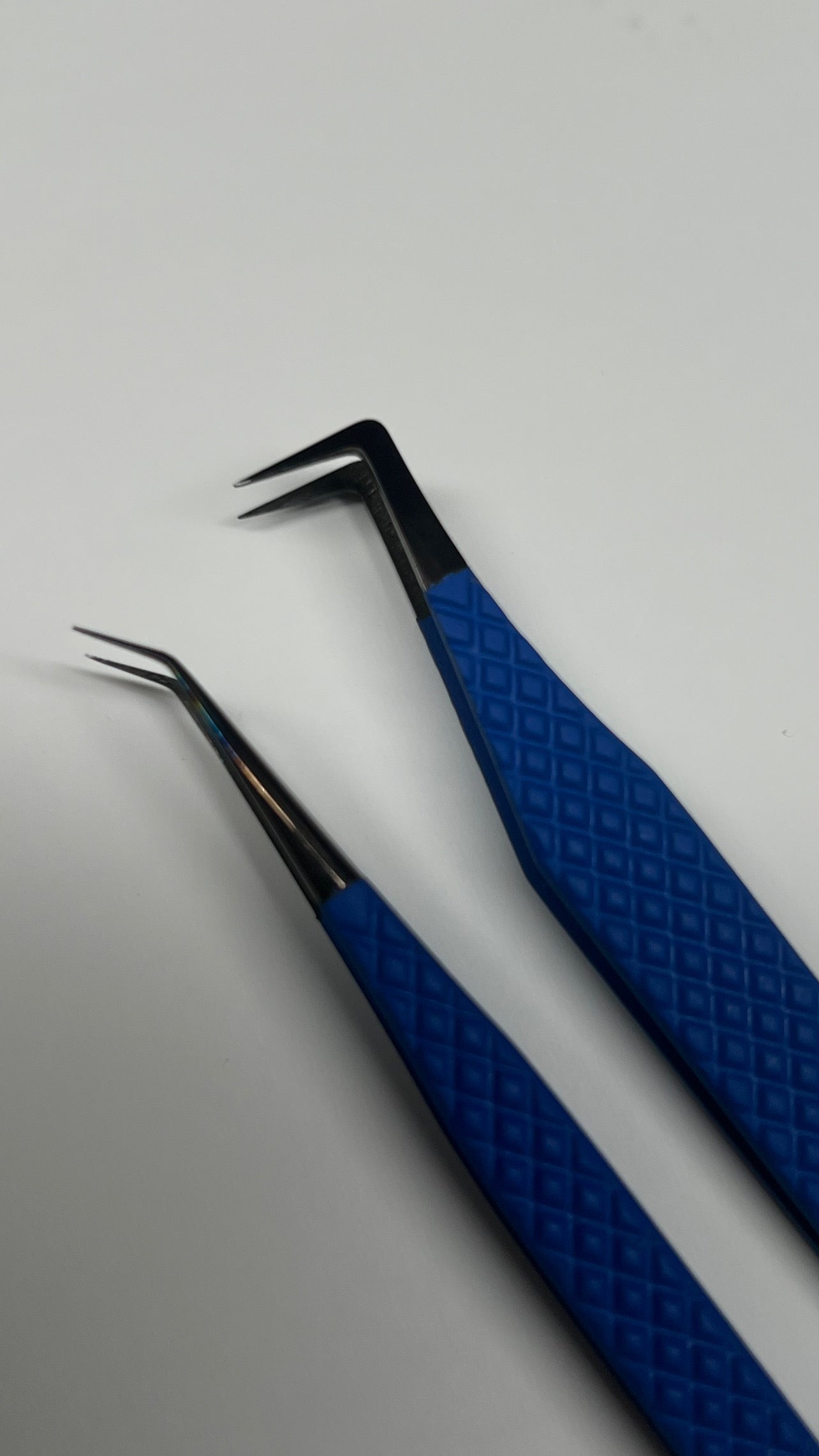 Butterfly Blue — Plain Tip Tweezers